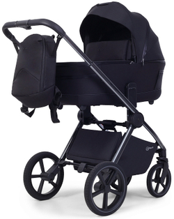 Детская коляска Rant Falcon Soft Therm 3 в 1 с автокреслом Evomax Black Black