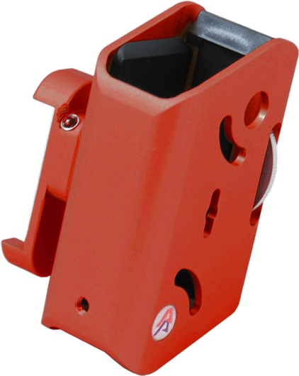 Алюминиевый спортивный подсумок Racer Master Pouch, красный