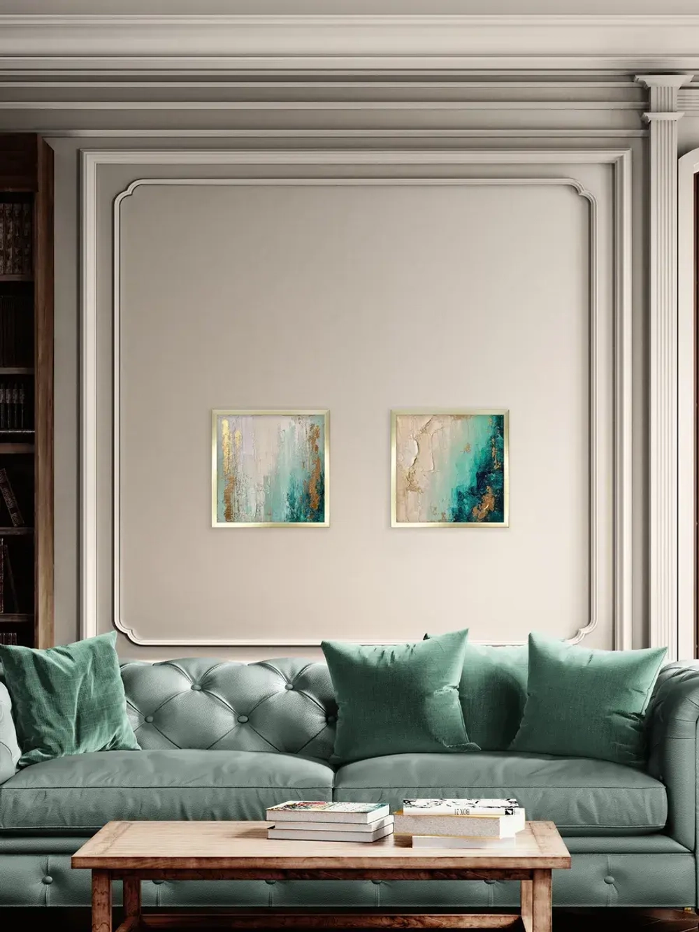 Картина на стену интерьерная на холсте 43*43 см