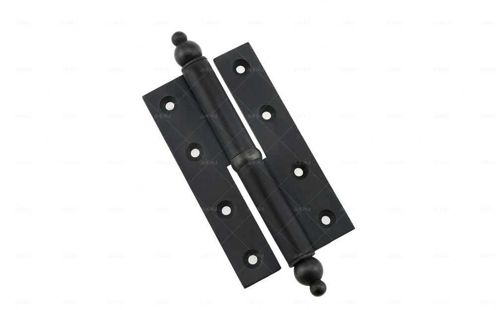 петля 100 мм черная