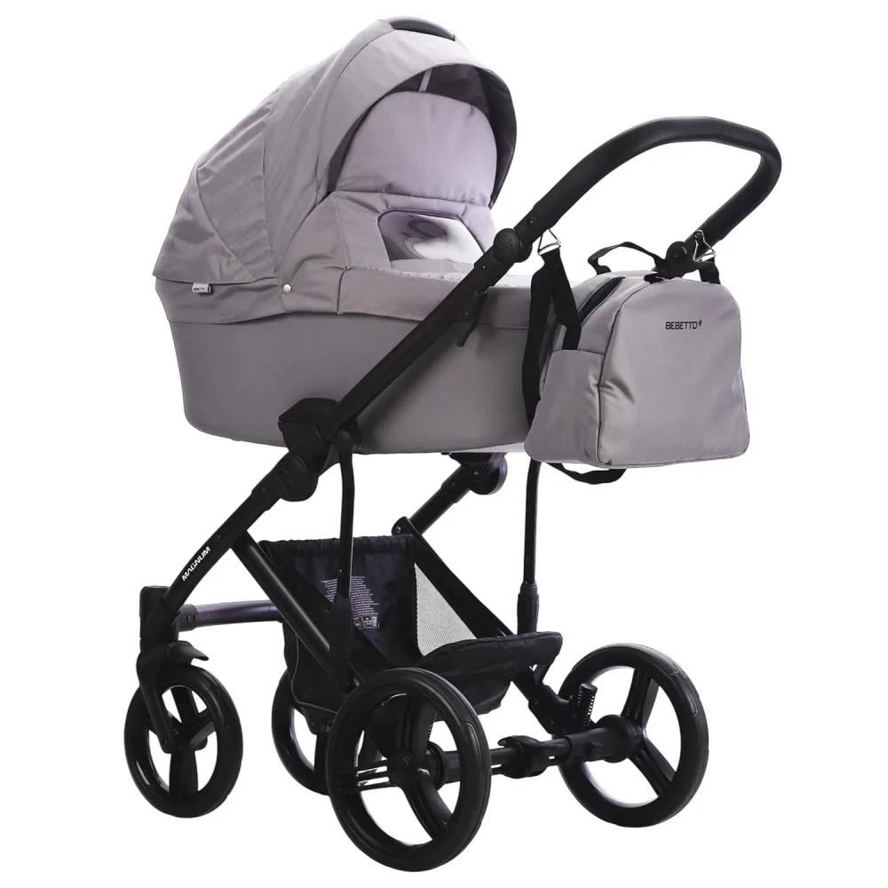 Коляска 2в1 Bebetto MAGNUM LIGHT (св.серый)