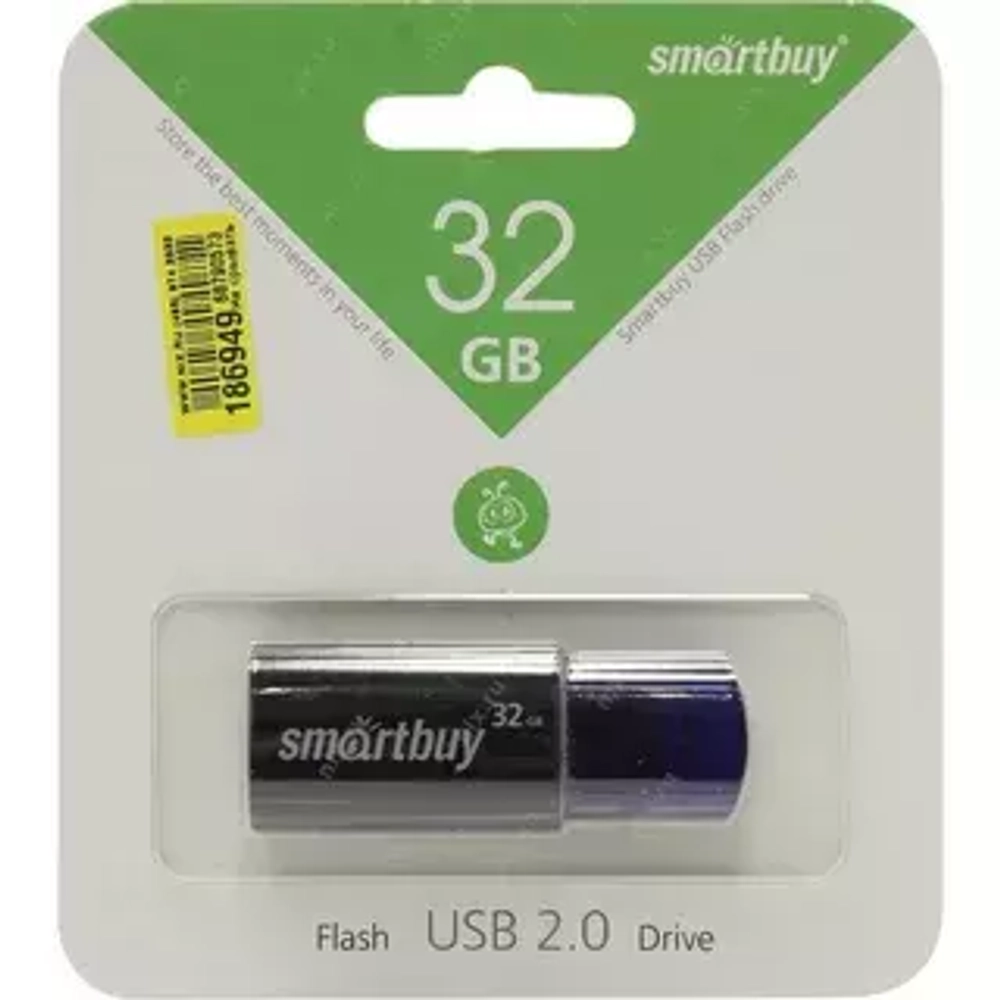 32GB USB Smartbuy Click black-blue