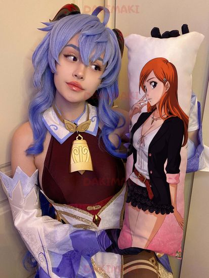 Мини дакимакура Орихиме Иноуэ из Блич арт. M0510, 60х20 см