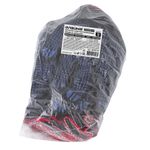 Перчатки хлопчатобумажные, КОМПЛЕКТ 5 ПАР, 7 класс, 65-67 г, 216 текс, ПВХ-точка, LAIMA "ПРОФИ" XL, черные, 604473