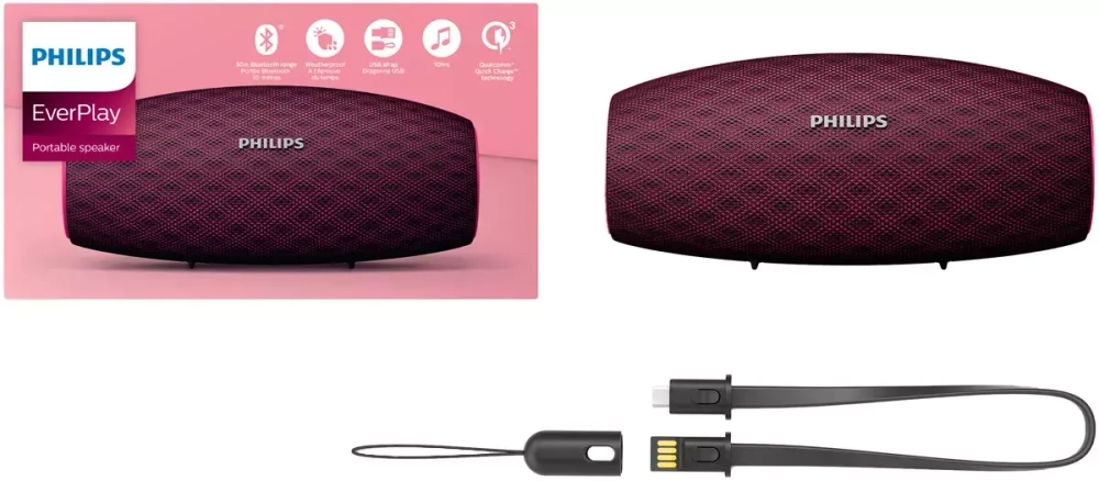 Беспроводная акустическая система Philips BT6900P/00 Pink
