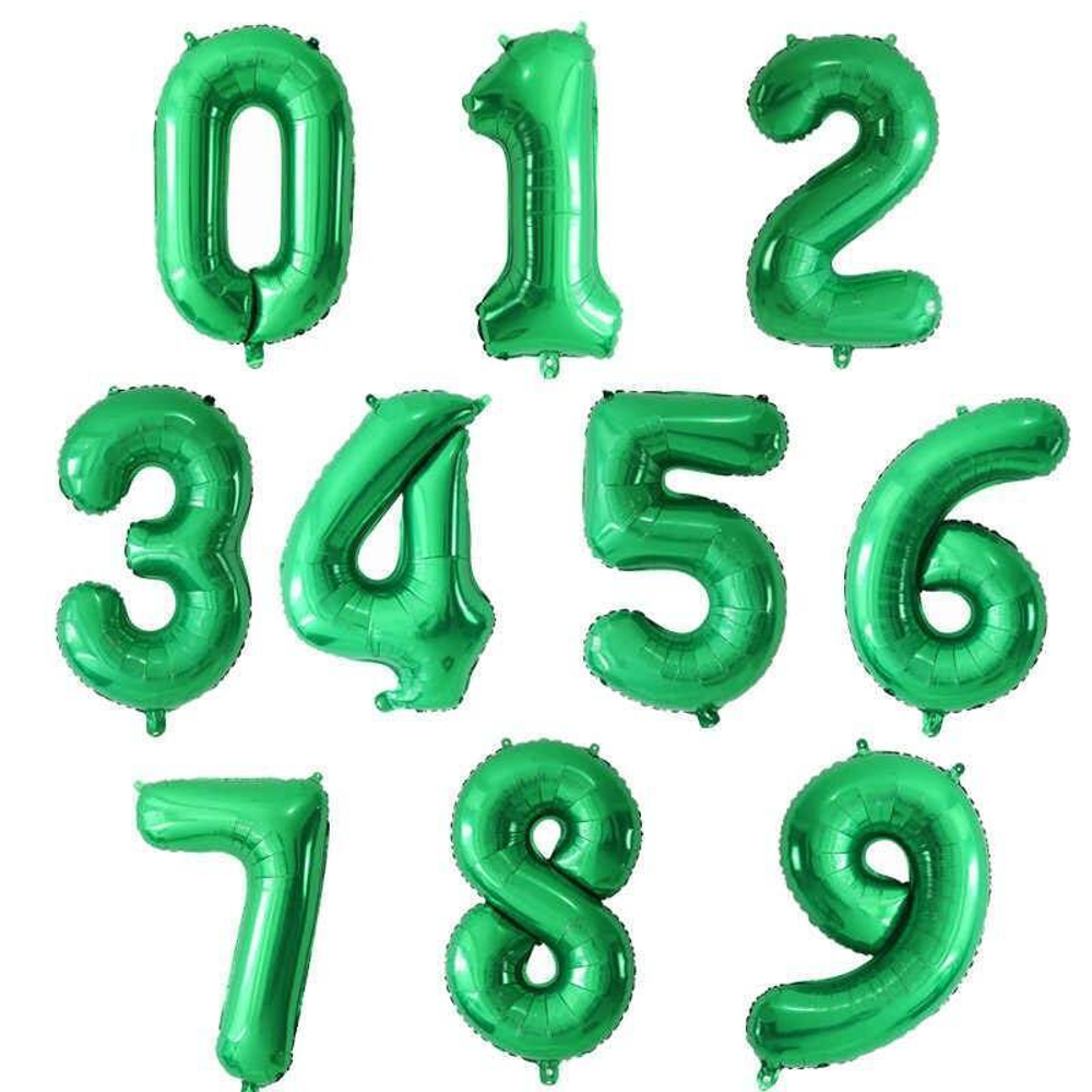 Цифра 9 Зеленый 40" д78