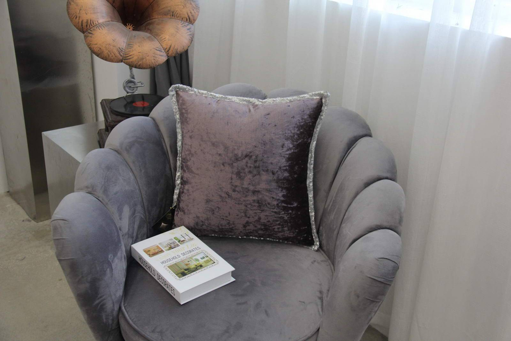 Наволочка 45х45 Sofi De MarkO Клаудия сиреневая