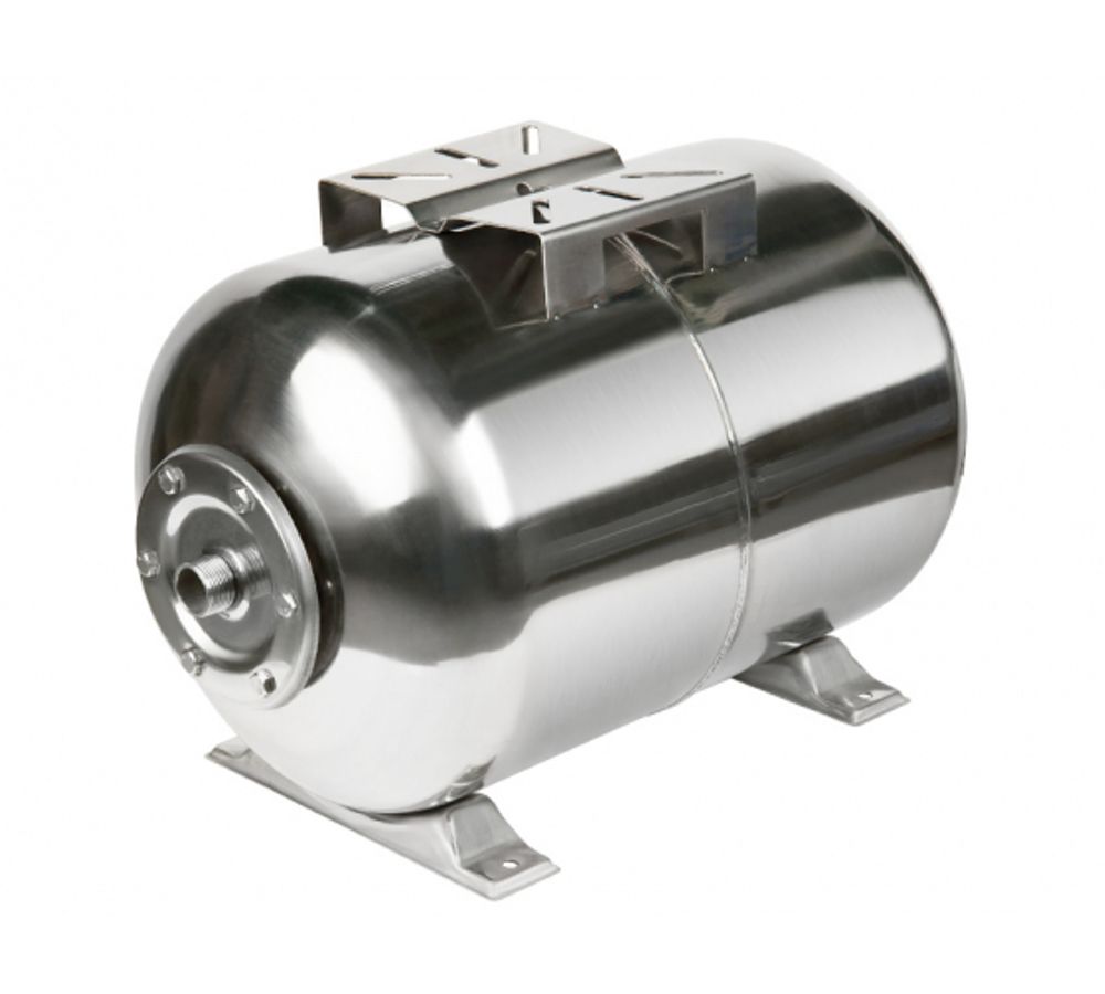 Гидроаккумулятор 50 л. STREAM горизонтальный  нержавейка