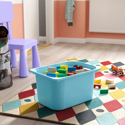 IKEA TROFAST  (ИКЕА ТРОФАСТ)  -  Контейнер, светло-голубой, 42x30x23 см