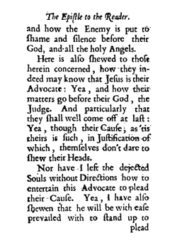 The Work of Jesus Christ, As an Advocate, Clearly Explained, and Largely Improved, for the Benefit of All Believers | John Bunyan