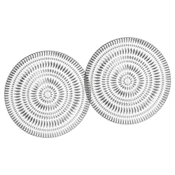 ETHNO - Набор тарелок 2 шт. 23 см, стекло