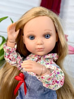 Кукла BERJUAN виниловая, шарнирная 35см Ева (5820)