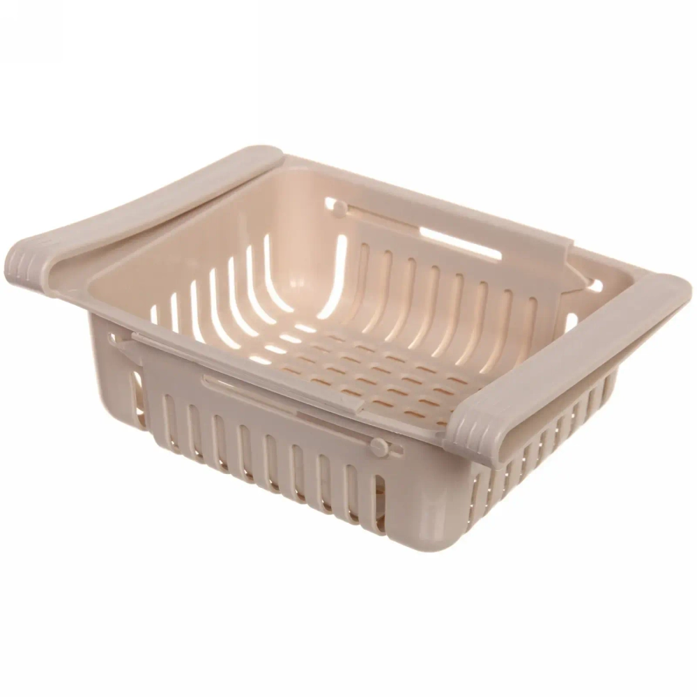 Полка пластиковая в холодильник раздвижная 20,5/28,5*16*6,5см