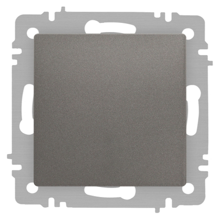 Переключатель Intro Accent 6-108-09 перекрёстный 10А-250В IP20 СУ AL/CU титан