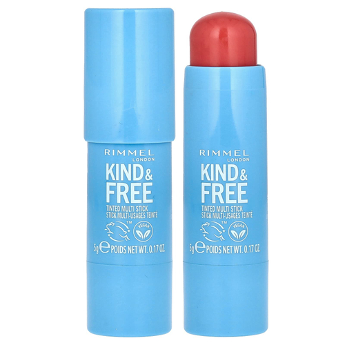 Rimmel London, Kind & Free, мультивитаминный комплекс с тонирующим эффектом, 001 карамельный, 5 г (0,17 унции)