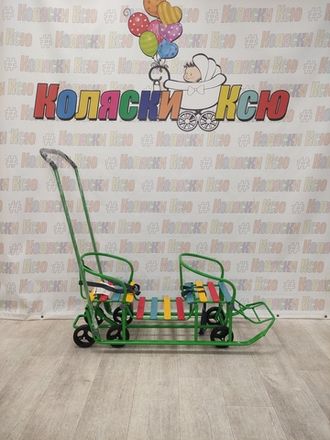 Санки-коляски для двойни