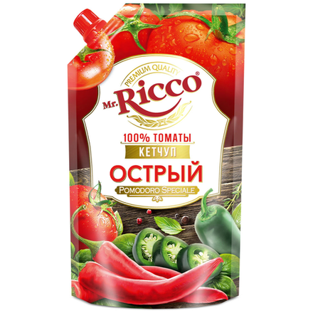 Кетчуп Мr.Ricco Острый 300 гр