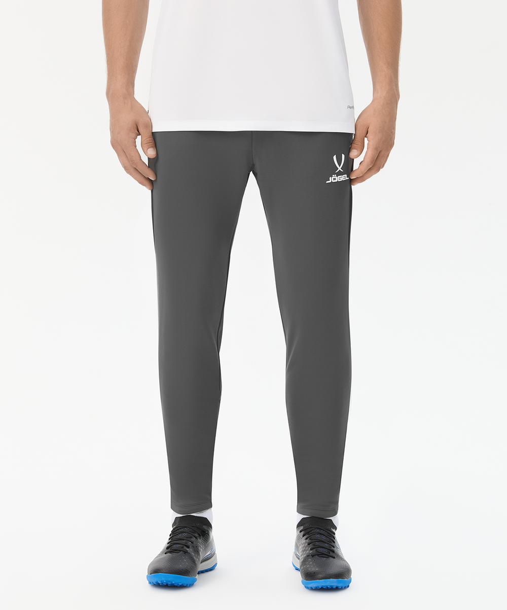 Брюки тренировочные с карманами JÖGEL PREMIER PerFormDRY Training Pants, темно-серый
