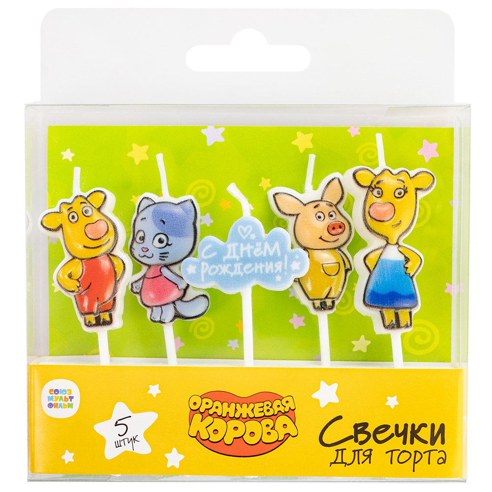 Свечи Оранжевая корова