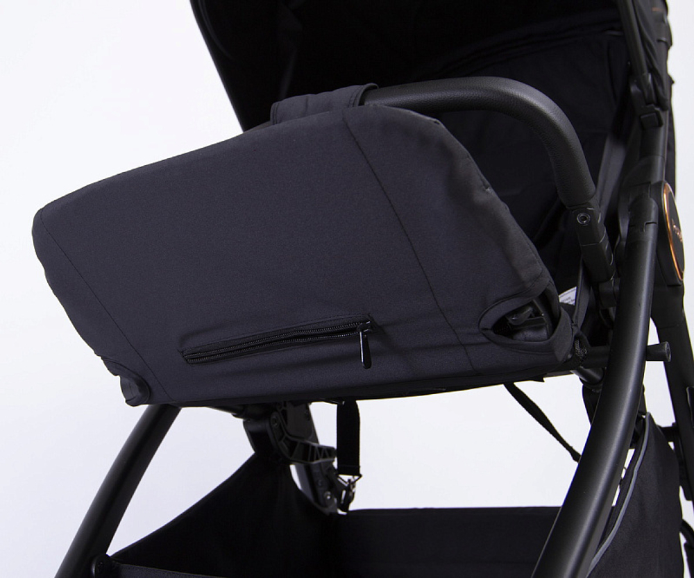 Коляска прогулочная Peppy Marco (black)