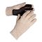 Перчатки ХАКСЫ бежевый-меланж