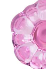 Анальная втулка Sexus Glass розовая 8,3 см