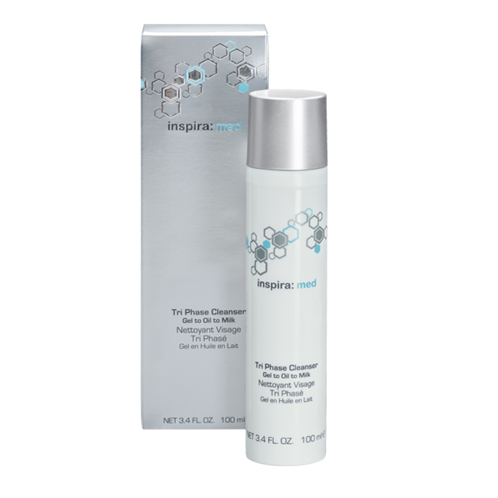 Трехфазный очищающий концентрат Tri Phase Cleanser, Inspira Med, 100 мл