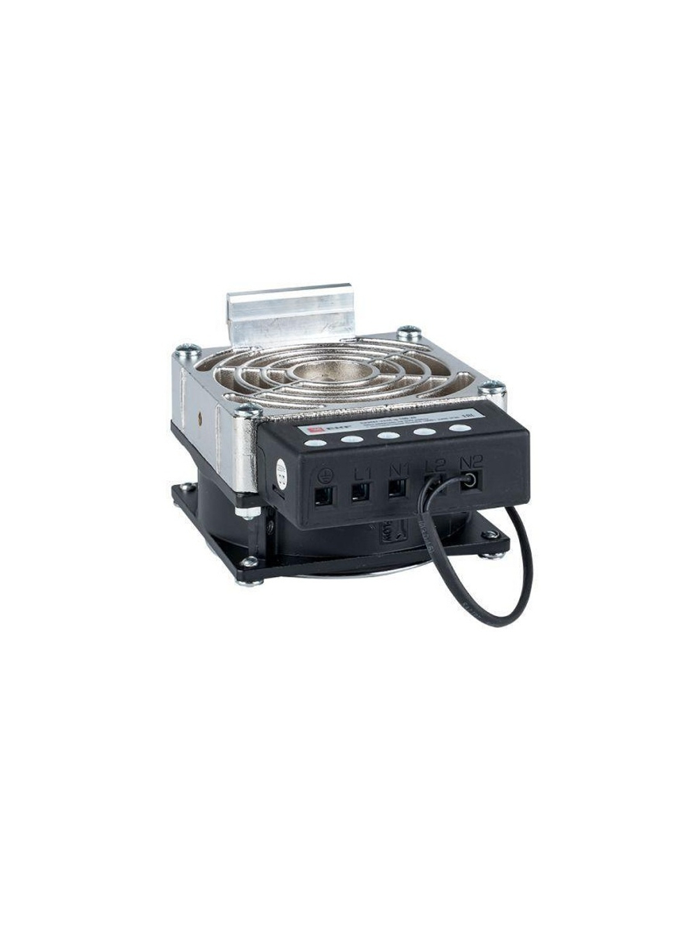Обогреватель на DIN-рейку с вентилятором 200Вт 230В IP20 Quardo PROxima EKF heater-vent-q-200-20