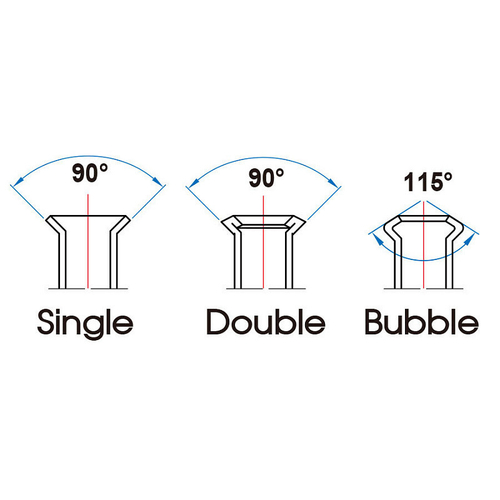 KING TONY (7CA0107M) Приспособление для развальцовки тормозных трубок, 4.75-10 мм, кейс, 7 предметов
