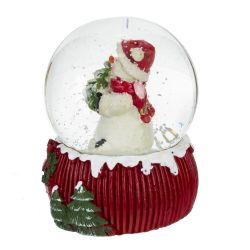 GAEM Фигурка декор в стекл шаре "Мишка/Снеговик/Дед Мороз/Олень", D 6.5 см, L6,5 W6,5 H9 см, 4в.