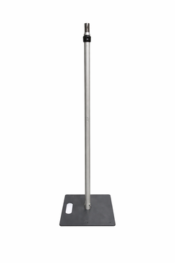 Pipe and Drape DGS - Регулируемая вертикальная стойка серебристая (213 - 518cm)