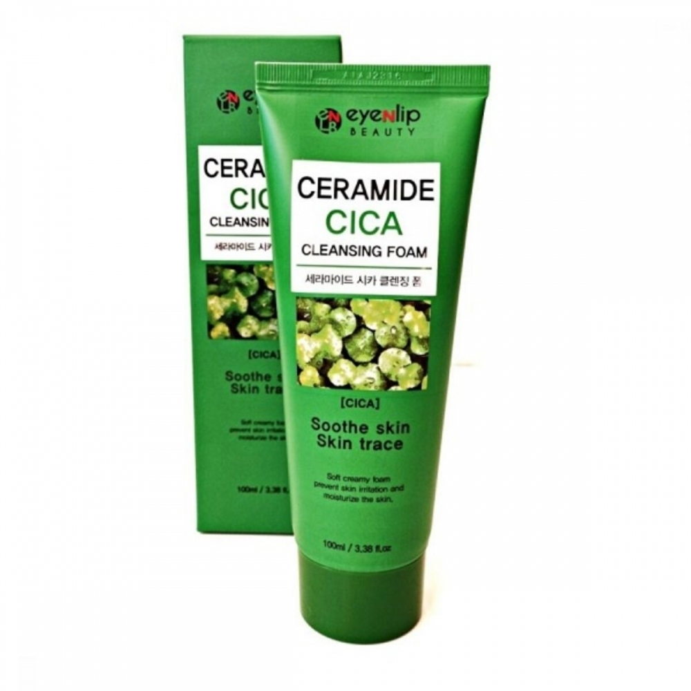EYENLIP / Пенка для умывания с экстрактом центеллы CERAMIDE CICA, 100мл.
