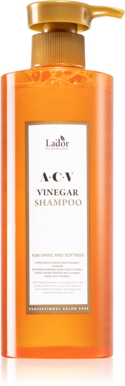 La'dor ACV Vinegar - шампунь глубокого очищения для придания блеска и смягчения волос /   430  ml  / GTIN 8809181937653