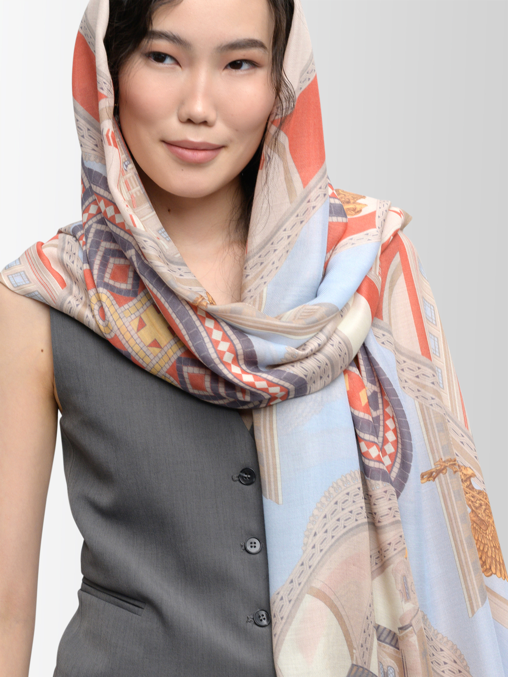 Палантин «Новый Херсонес» 100% вискоза