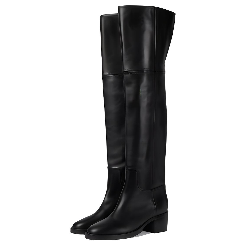 GUCCI Rear-slit Knee-high Boots
