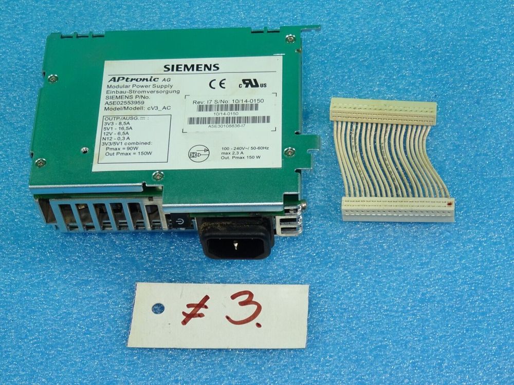 Siemens A5E02553959 A5E30108836-17