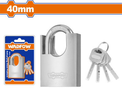 Замок навесной с защитой дужки 40 мм (6/48) WADFOW WPD8440