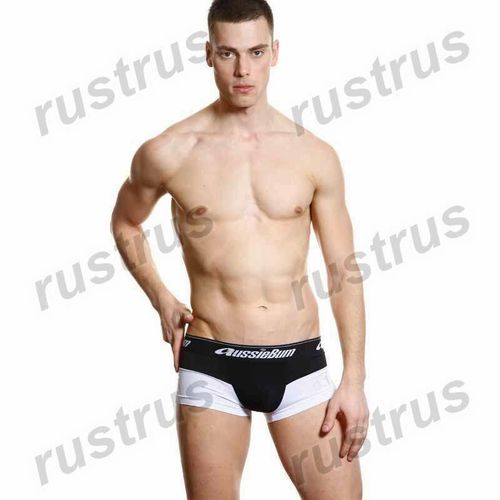 Мужские трусы хипсы белые Aussiebum