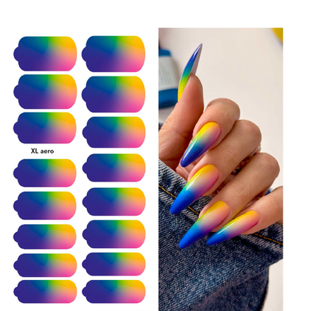 Плёнки для педикюра by provocative nails XL AERO