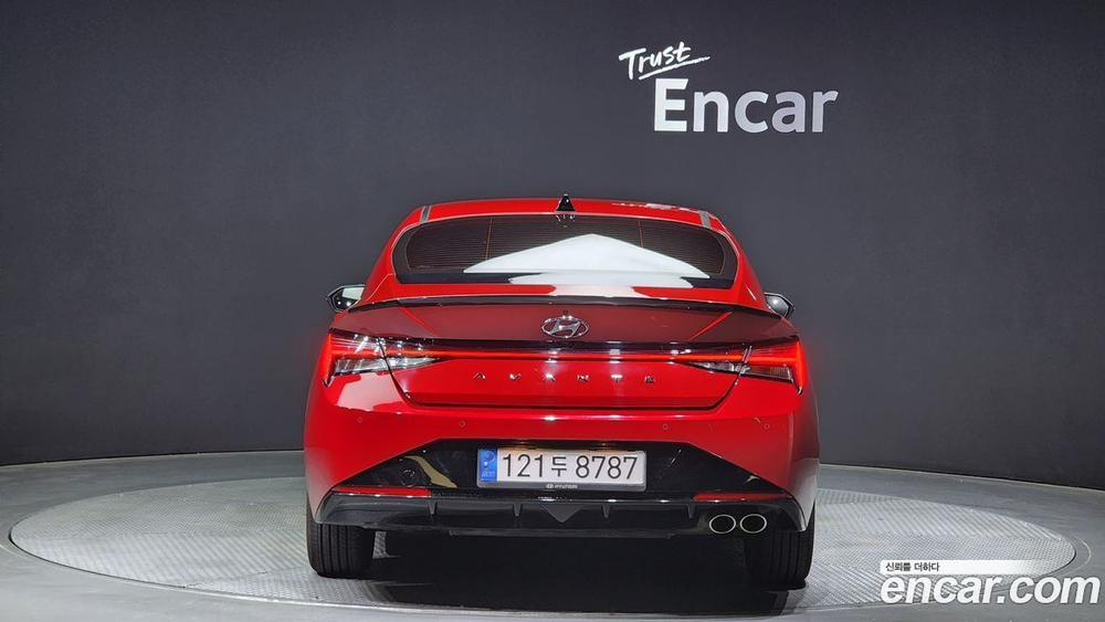 Hyundai Avante (CN7) 1.6 Turbo N Line (01.2022)