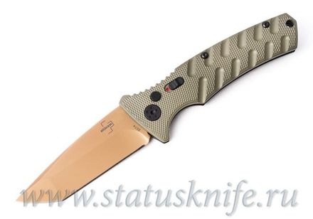 Нож Boker Strike Tanto Desert Warrior OD Green D2 Copper