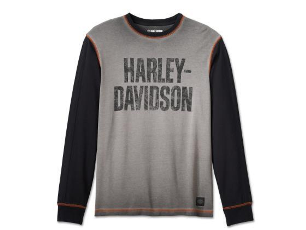 Футболка с длинными рукавами Iron Bar Henley Harley-Davidson