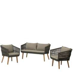 Комплект уличной мебели Inti, диван, 2 кресла