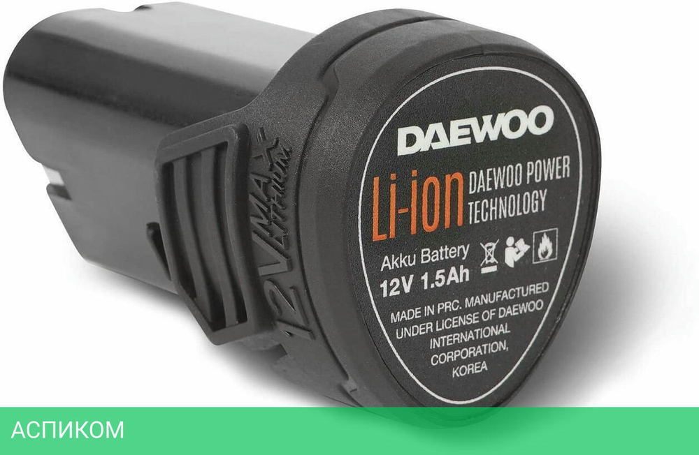 Дрель-шуруповерт Daewoo Power DAA 1210Li