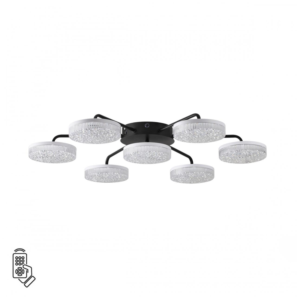 8236/7CL LN Люстра LED 90Вт 3000/4000/6000К 220В IP20 LEDIO
