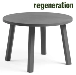 Столик пластиковый кофейный Nardi Maximo Tavolino 60 Maxi, базальт