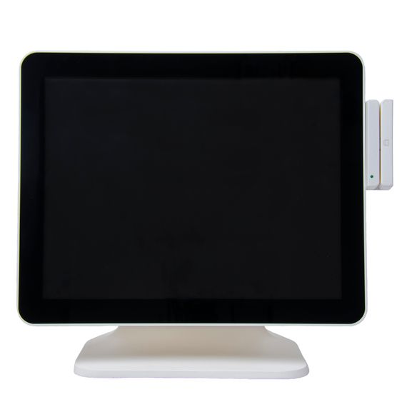 Сенсорный моноблок POScenter POS100 (15&quot;, PCAP, J3455, RAM 4Gb, SSD 64 Gb, MSR) БЕЛЫЙ, без ОС