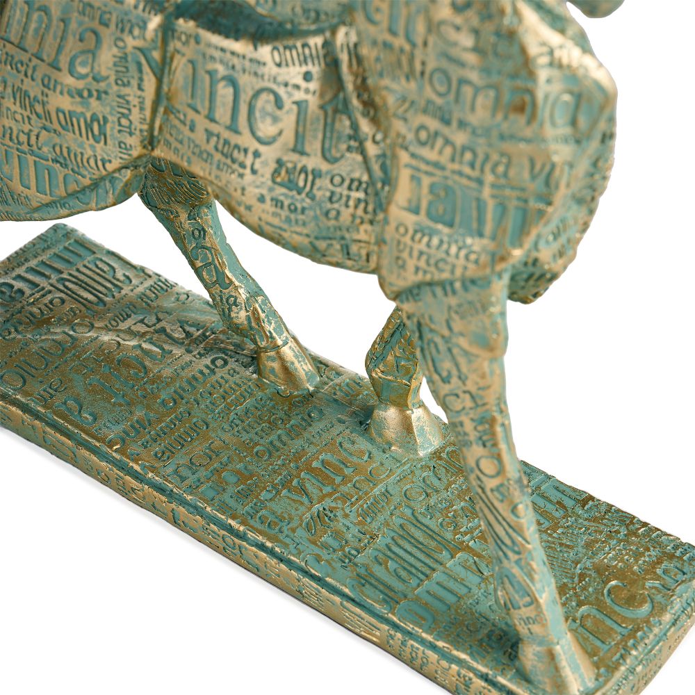 ФИГУРКА ДЕКОРАТИВНАЯ "ЛОШАДЬ" 22,8*7*23,2 СМ