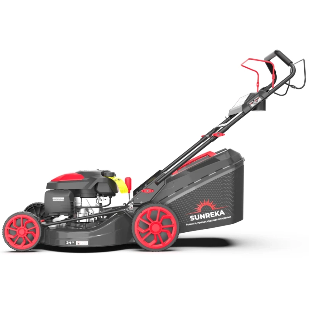Газонокосилка бензиновая SUNREKA GLM53HSE: 6.5 л.с., нож 53 см, 213034