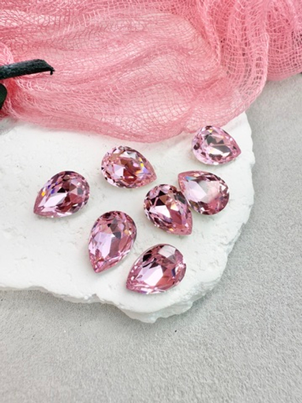 Капля Drop 14*10 мм, Rose